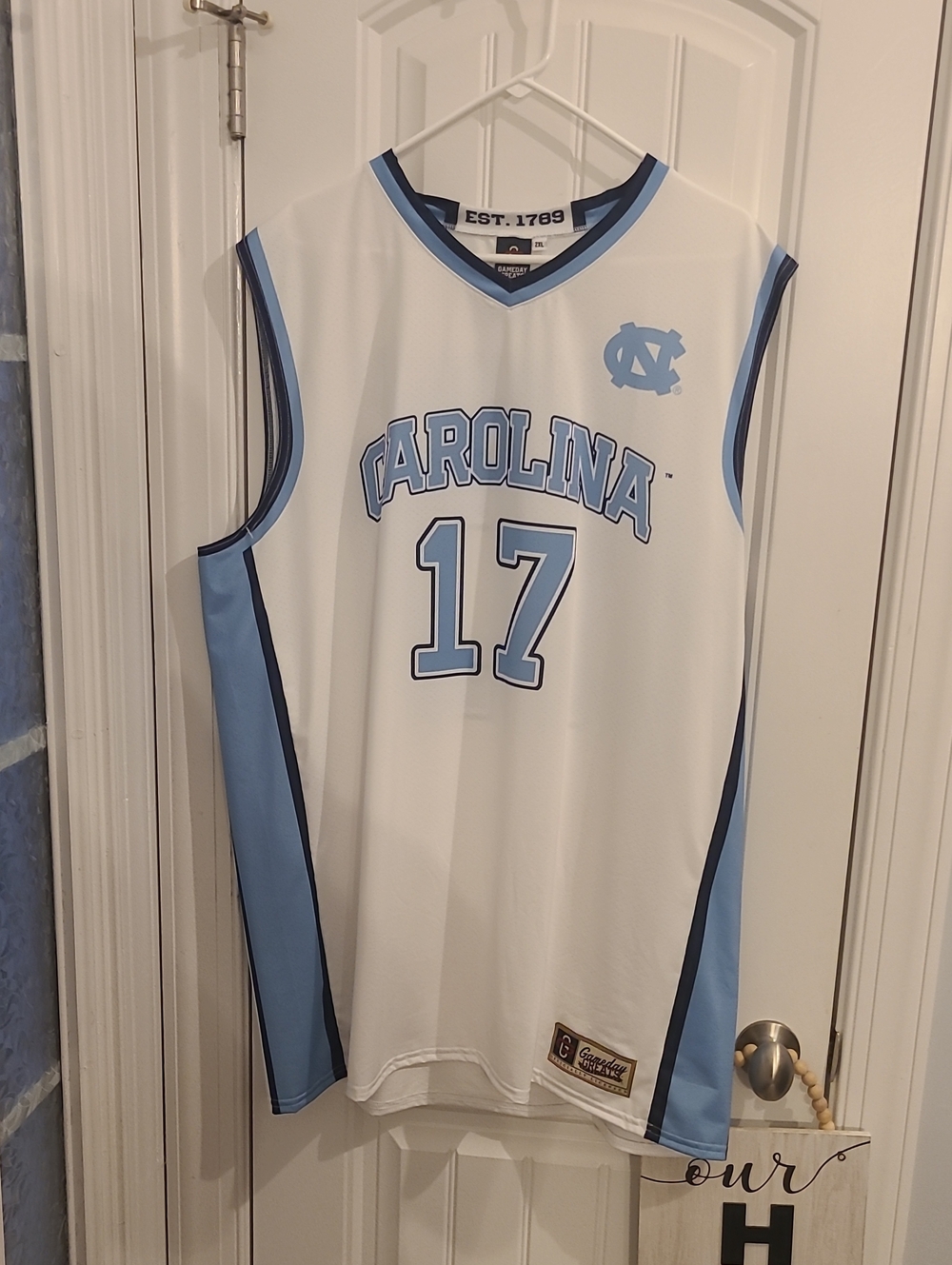 North Carolina Women's Basketball Jersey